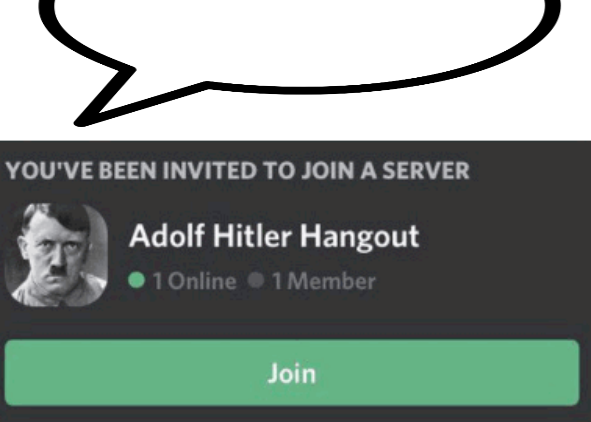 Adolf Hitler Hangout Blank Meme Template