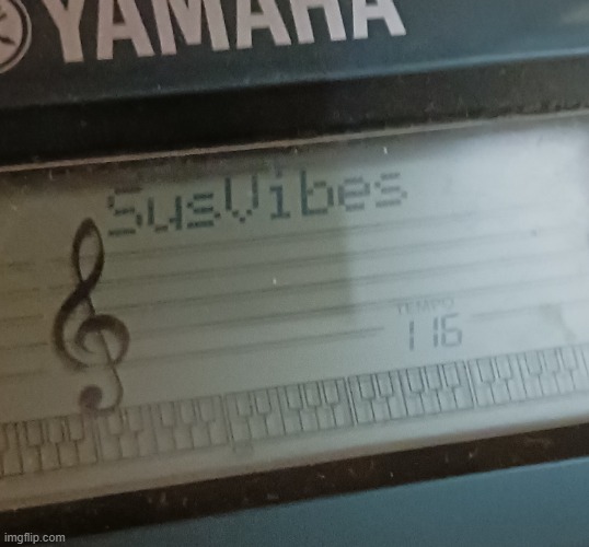 Sus Vibes - for when something is sus | image tagged in sus vibes,sus,suspicious,piano | made w/ Imgflip meme maker