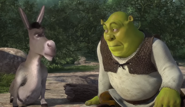 concerned shrek Blank Meme Template