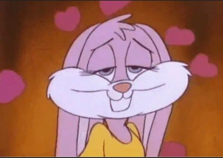 Lola Bunny in luv Blank Meme Template