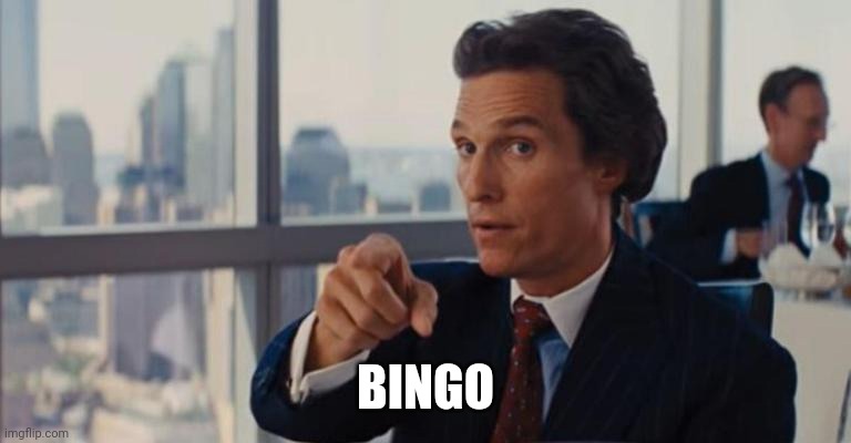 BINGO | made w/ Imgflip meme maker