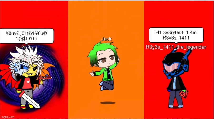 Made 3 new Gacha characters! | made w/ Imgflip meme maker