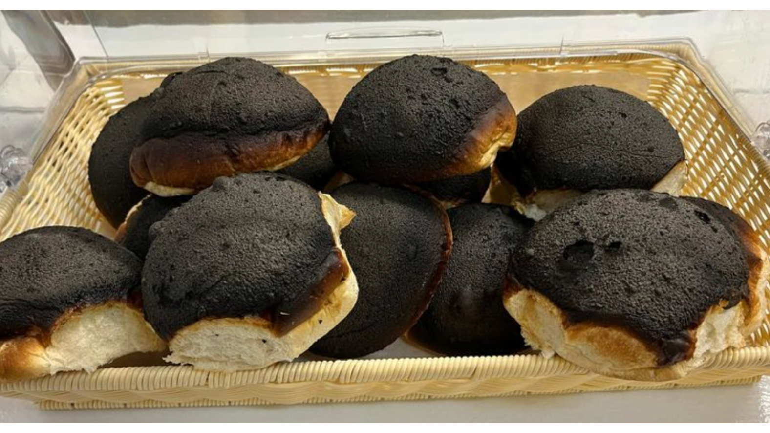 High Quality Burnt Bread Rolls Thanksgiving Blank Meme Template