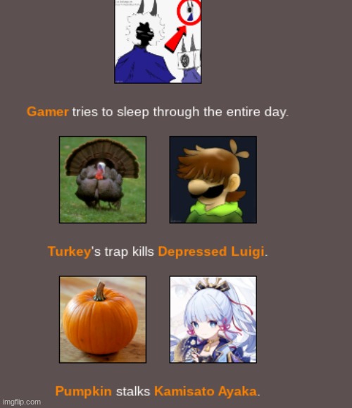 The Depressed person's dream has come true /j | made w/ Imgflip meme maker