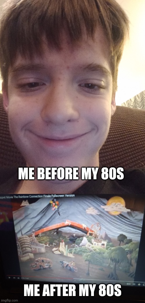 ME BEFORE MY 80S; ME AFTER MY 80S | made w/ Imgflip meme maker
