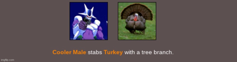 the turkey has fallen | made w/ Imgflip meme maker