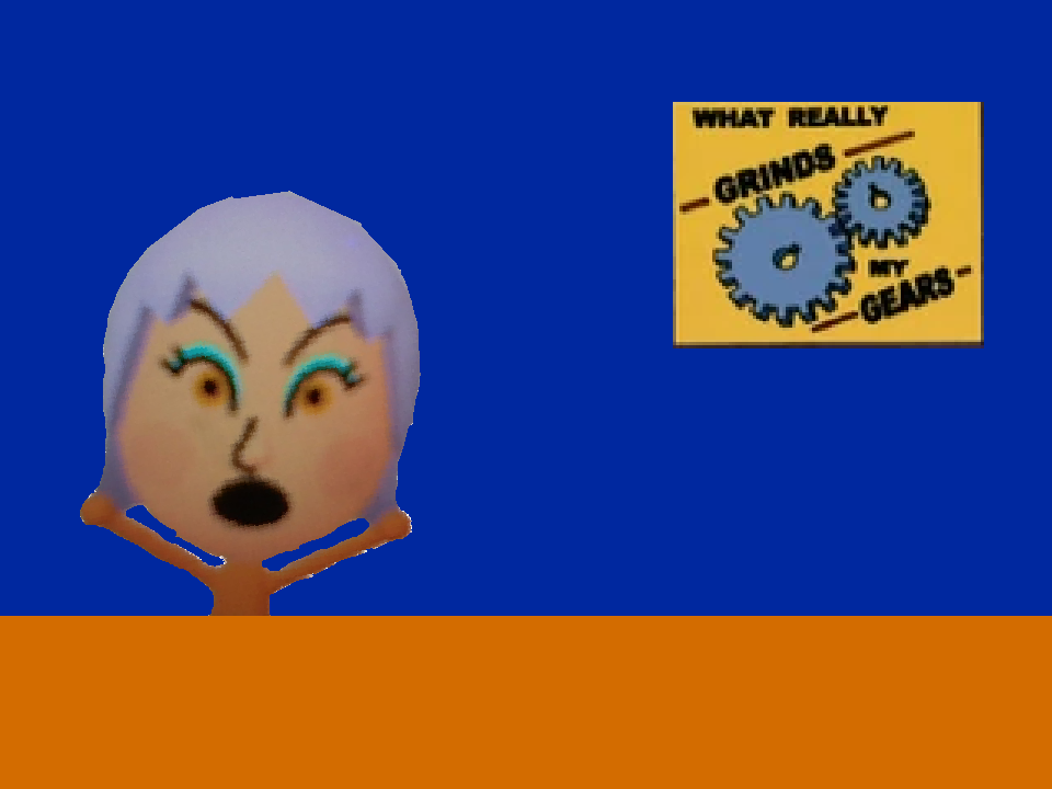 High Quality What Really Grinds My Gears (Mii ver.) Blank Meme Template