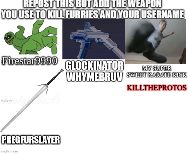 Silver for monsters | PREGFURSLAYER | image tagged in memes,anti furry,repost this | made w/ Imgflip meme maker