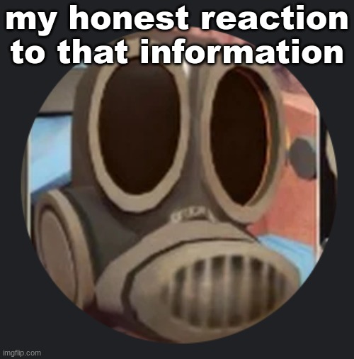 my honest reaction to that information | made w/ Imgflip meme maker