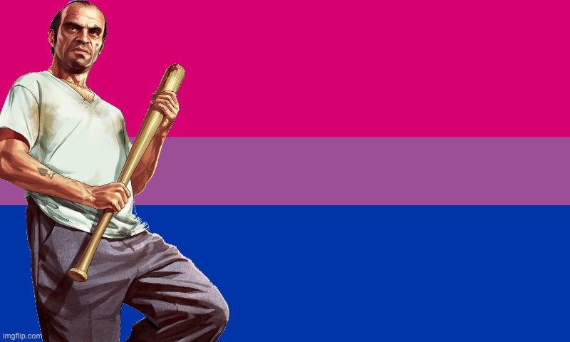 my bi-con | image tagged in bi flag | made w/ Imgflip meme maker