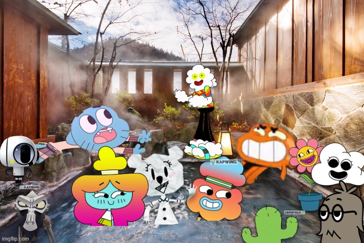 TAWoG - Onsen | image tagged in bath | made w/ Imgflip meme maker