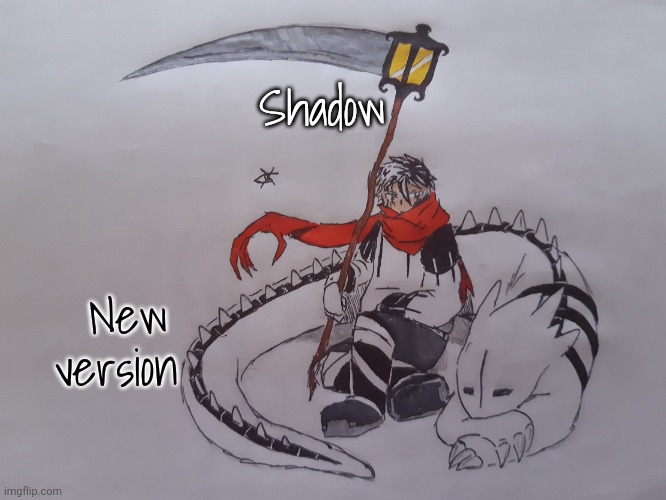 Shadow | Shadow; New version | image tagged in shadow | made w/ Imgflip meme maker
