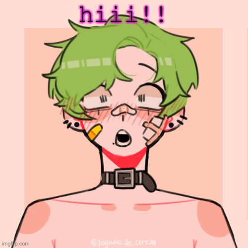hypnowhore’s picrew temp | hiii!! | image tagged in hypnowhore s picrew temp | made w/ Imgflip meme maker
