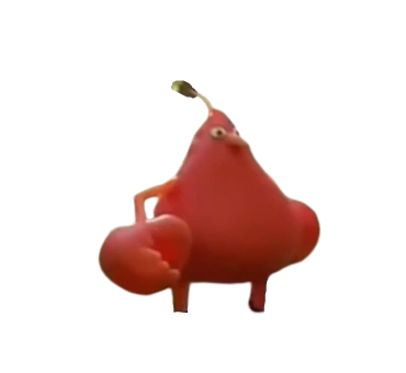 High Quality Mr. Krabs Red Pikmin Blank Meme Template