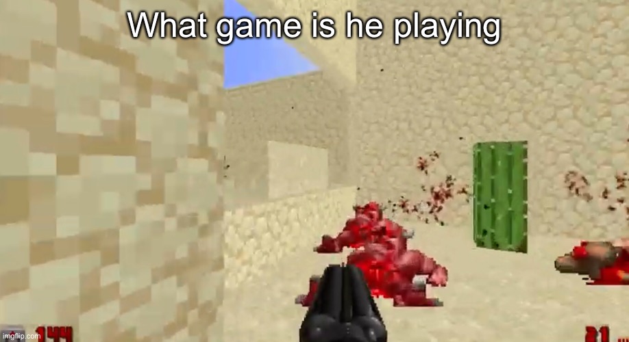 What game is he playing | made w/ Imgflip meme maker