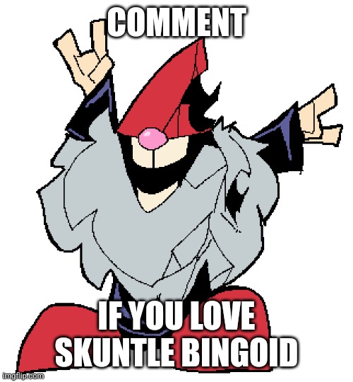 boingo doo time | COMMENT; IF YOU LOVE SKUNTLE BINGOID | made w/ Imgflip meme maker