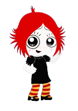 High Quality Ruby Gloom Blank Meme Template