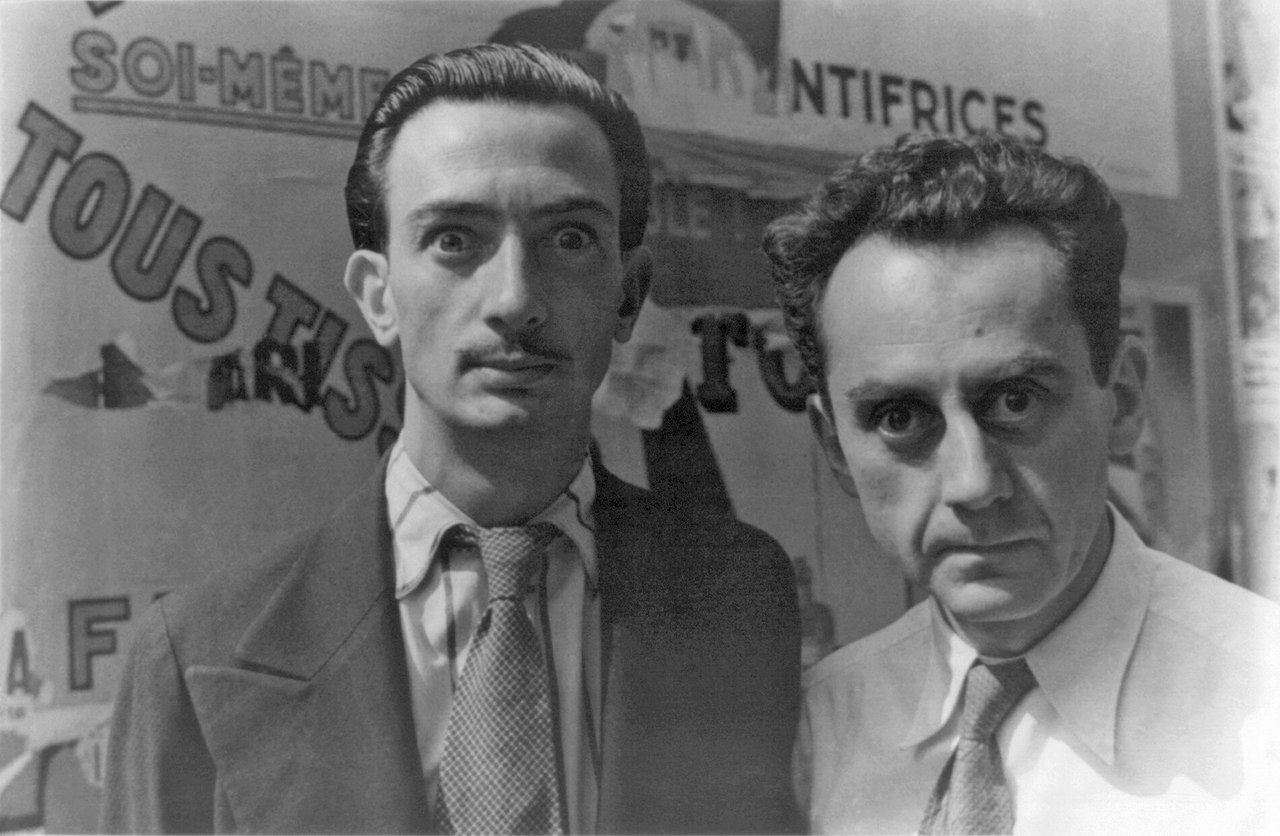 High Quality Dalí and Ray Blank Meme Template