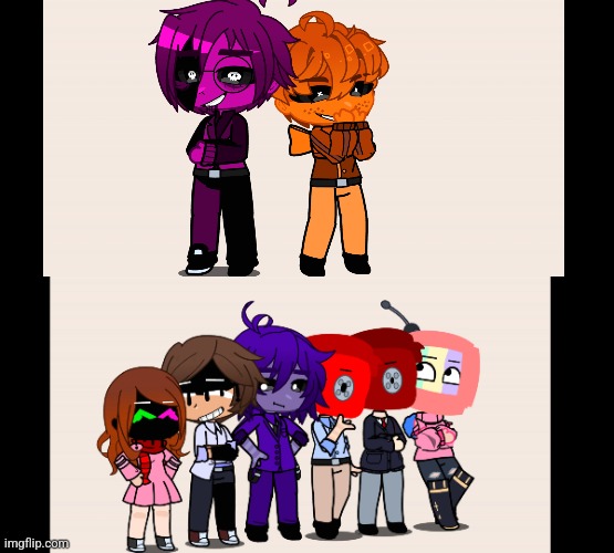 Made the void dee characters in gacha | image tagged in gacha club | made w/ Imgflip meme maker