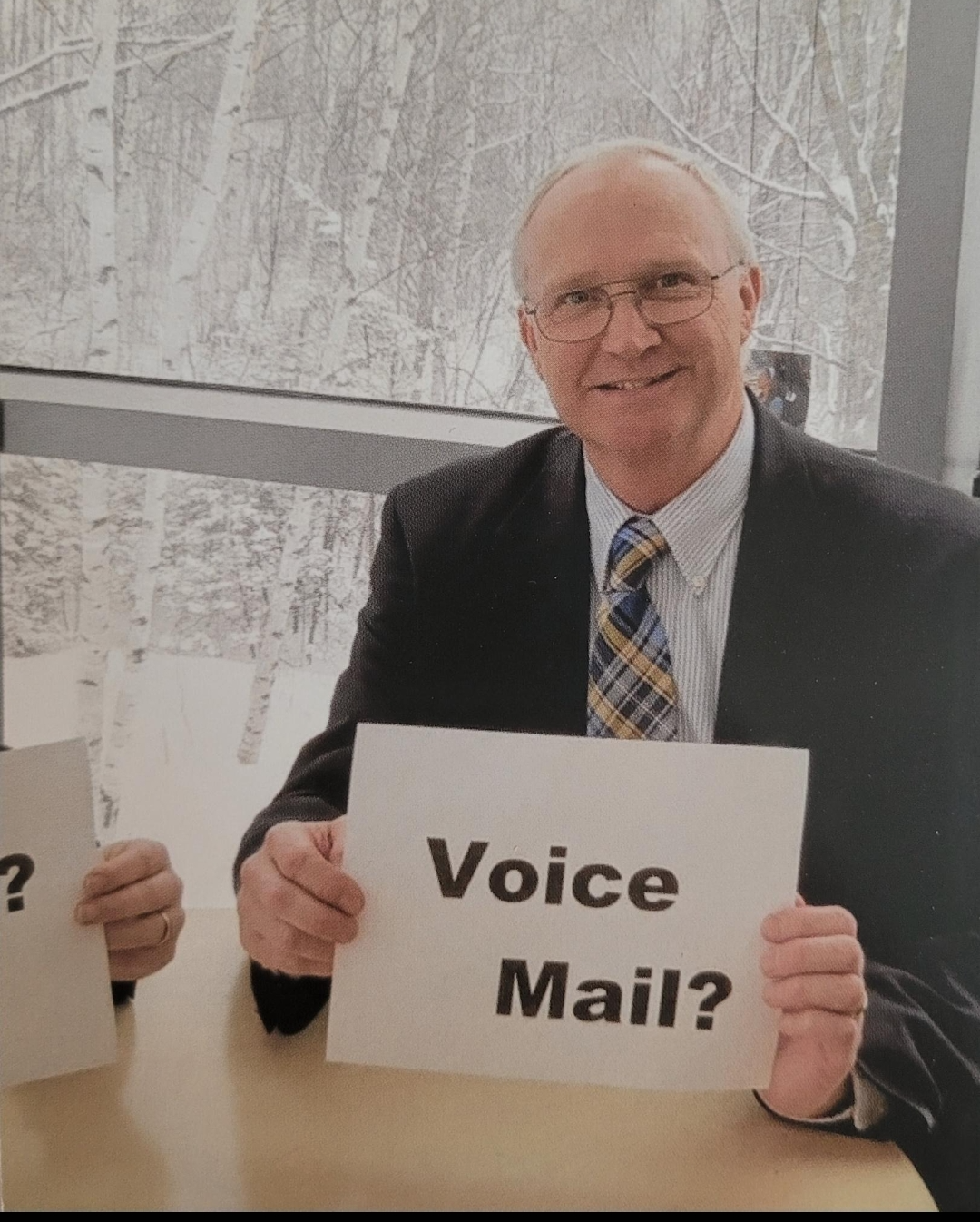 Old man holding an outdated sign pained smile Blank Meme Template