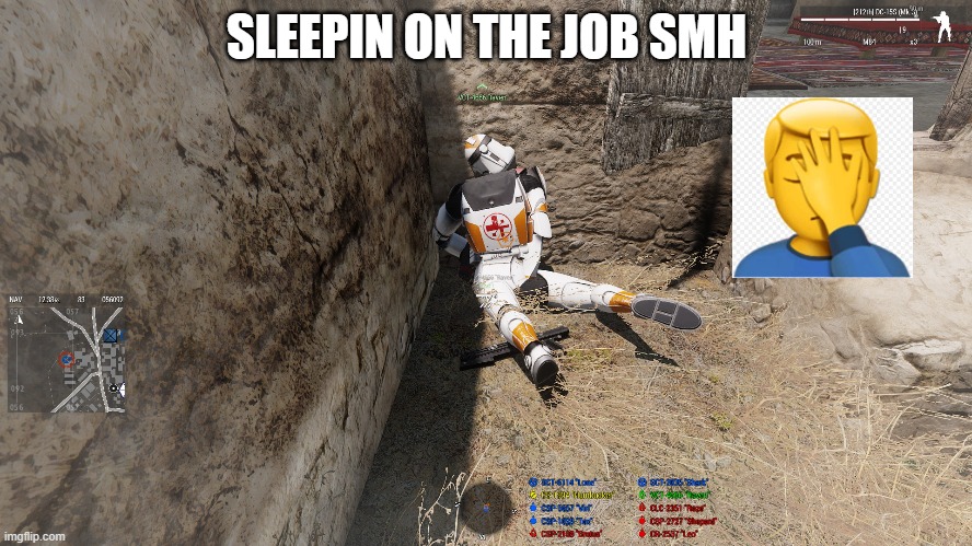 SLEEPIN ON THE JOB SMH | made w/ Imgflip meme maker