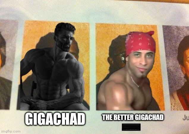 GIGACHAD VS RICARDO, GigaChad