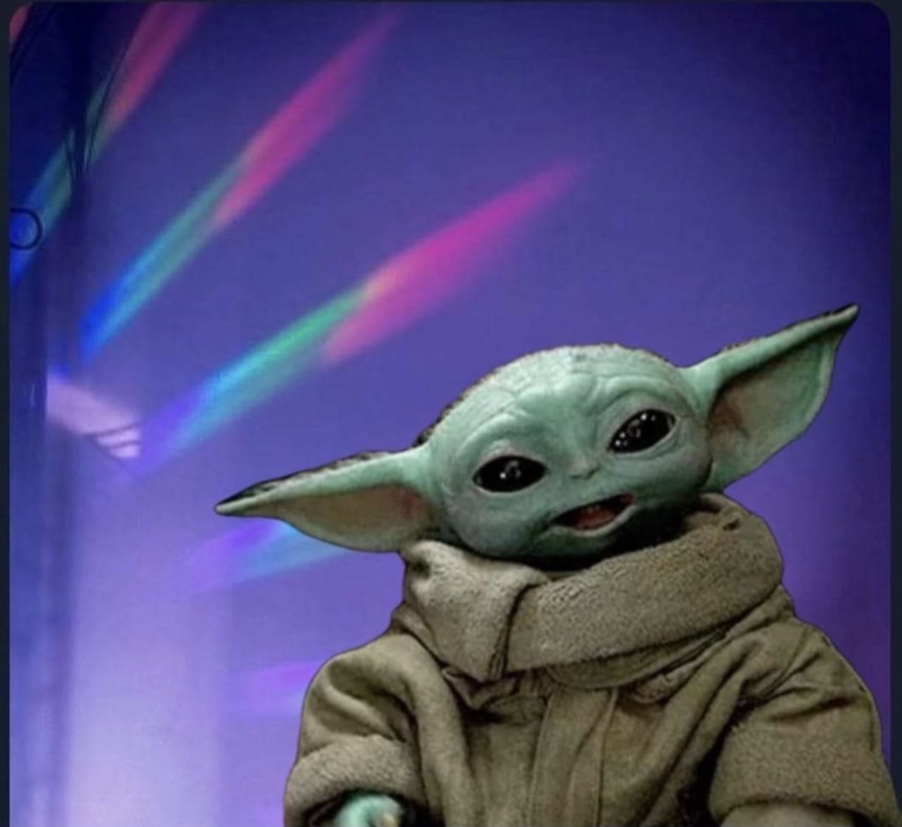Star Baby Yoda Blank Meme Template