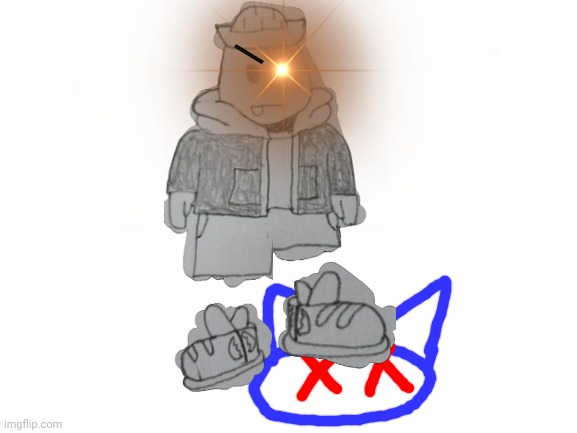 I've decided that what slyceon did is canon in our multiverse, so Eggyhead went and KILLED him. | made w/ Imgflip meme maker