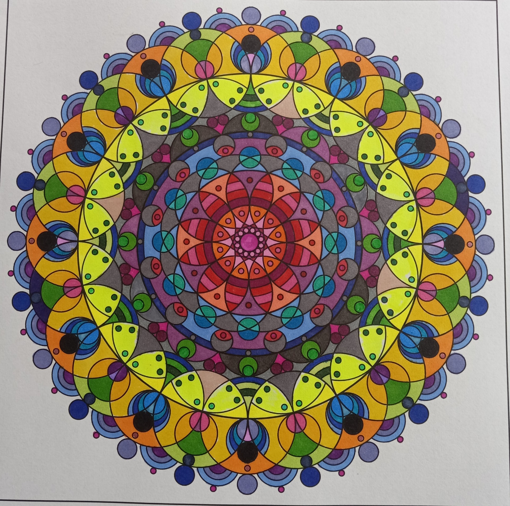 Mandala 1 Blank Meme Template