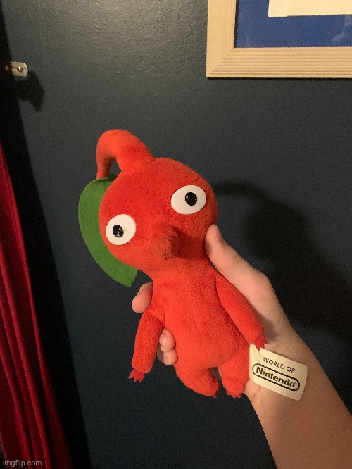 The pikmin plush reveal as promised | made w/ Imgflip meme maker