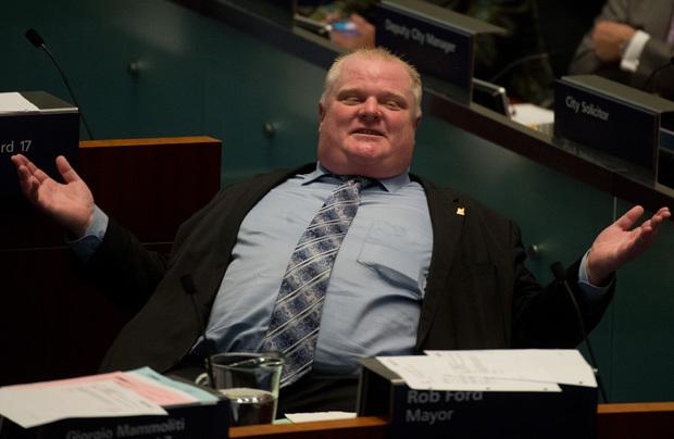 Rob Ford - Sorry for Partying Blank Meme Template