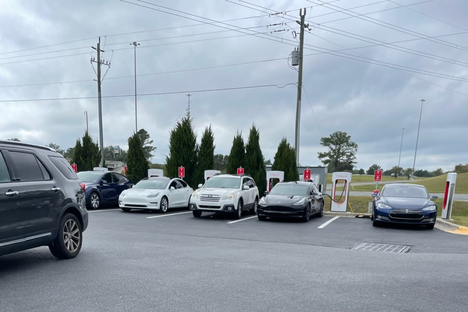 Gas in Tesla Blank Meme Template