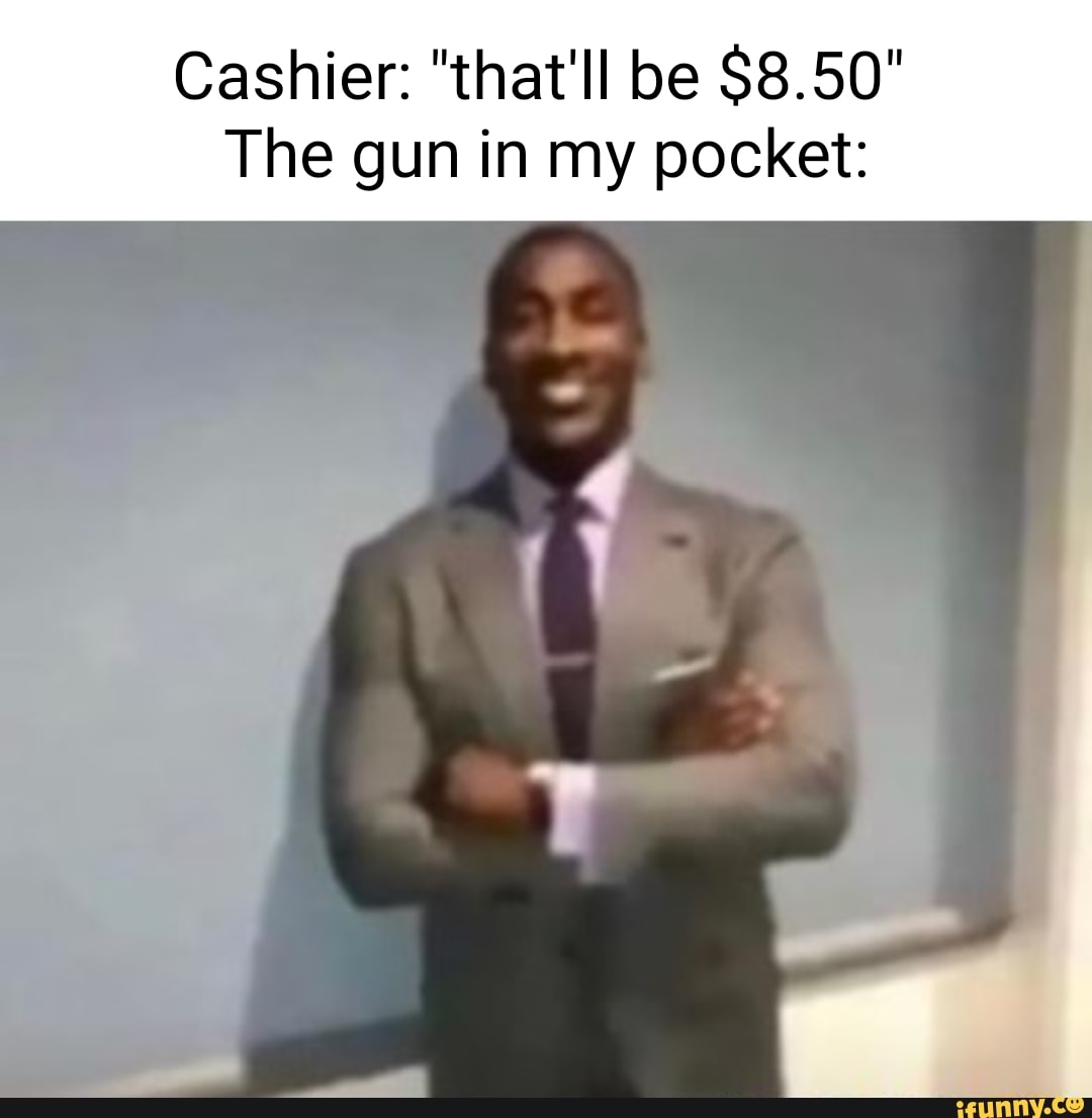 Cashier Blank Meme Template
