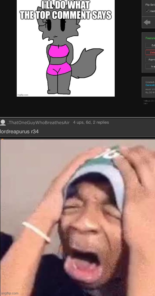 20 upvotes and i do it fr | image tagged in flightreacts crying | made w/ Imgflip meme maker