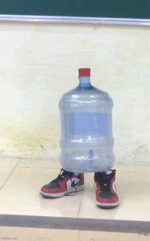 ok i pull up | image tagged in water dispenser jug drip | made w/ Imgflip meme maker