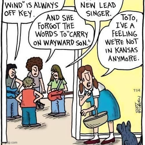 image tagged in memes,comics,band,problems,not,kansas | made w/ Imgflip meme maker