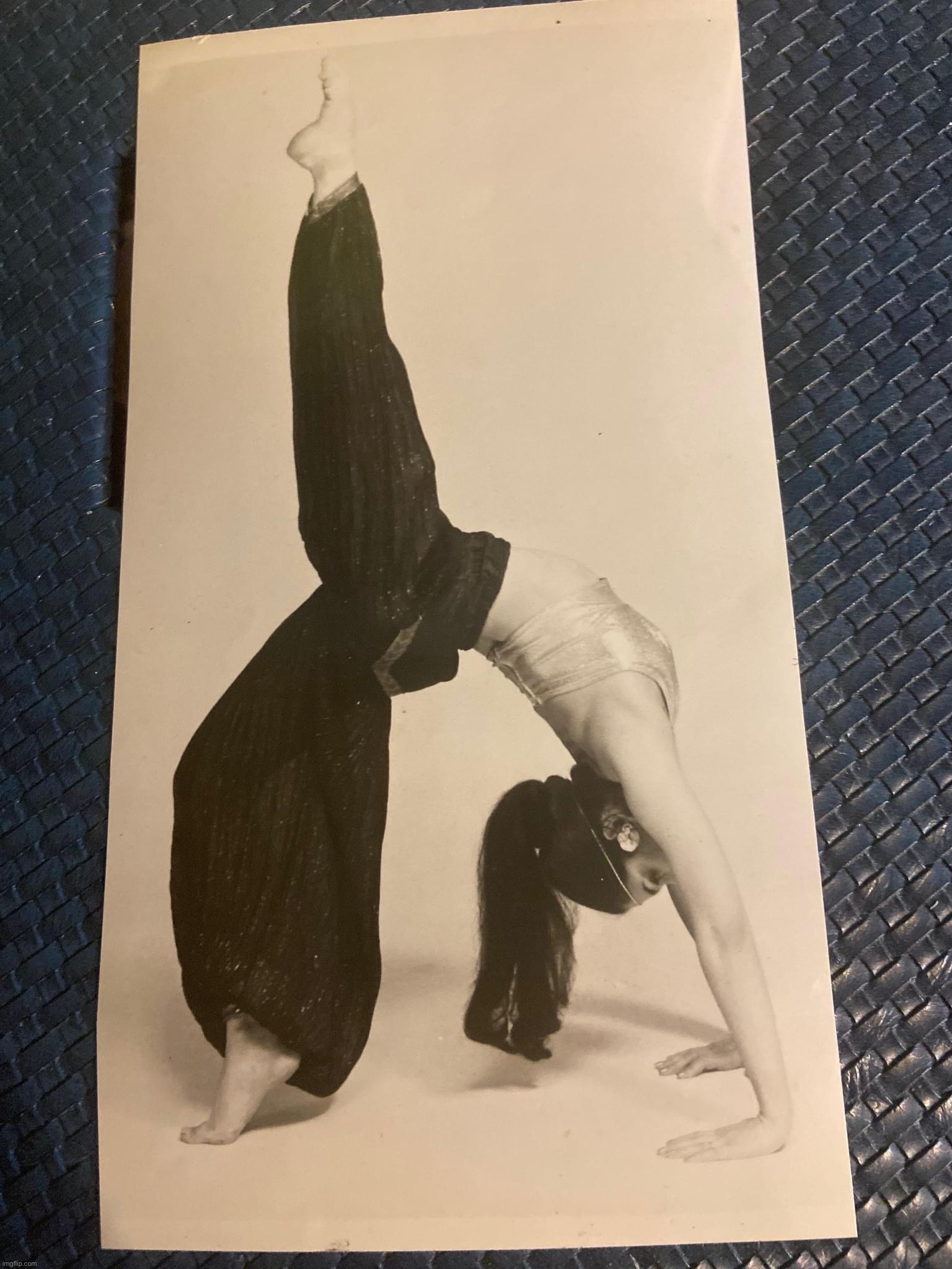 Flexible ballerina | image tagged in flexible ballerina | made w/ Imgflip meme maker