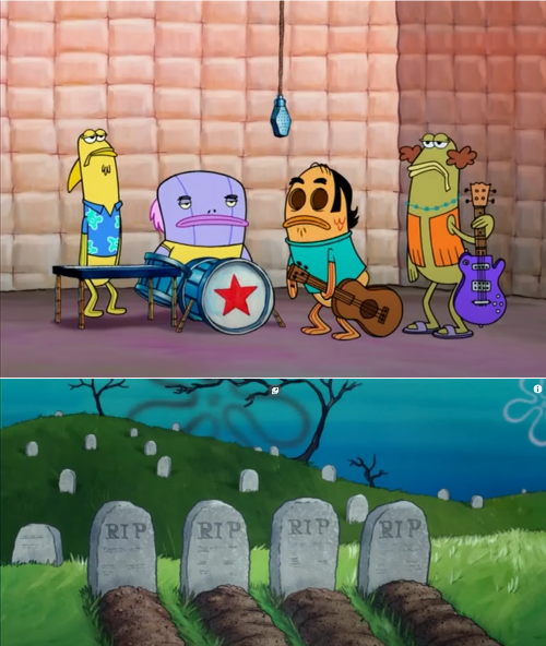 Spongebob band Blank Meme Template