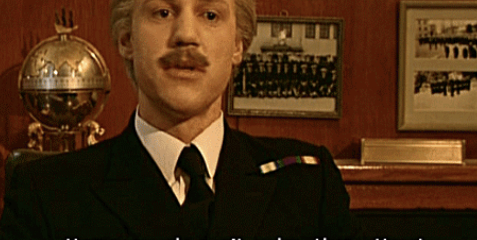 High Quality Brass Eye Captain Blank Meme Template