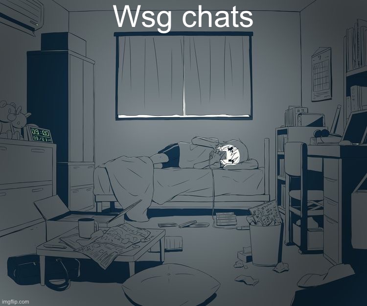Avogado6 depression | Wsg chats | image tagged in avogado6 depression | made w/ Imgflip meme maker