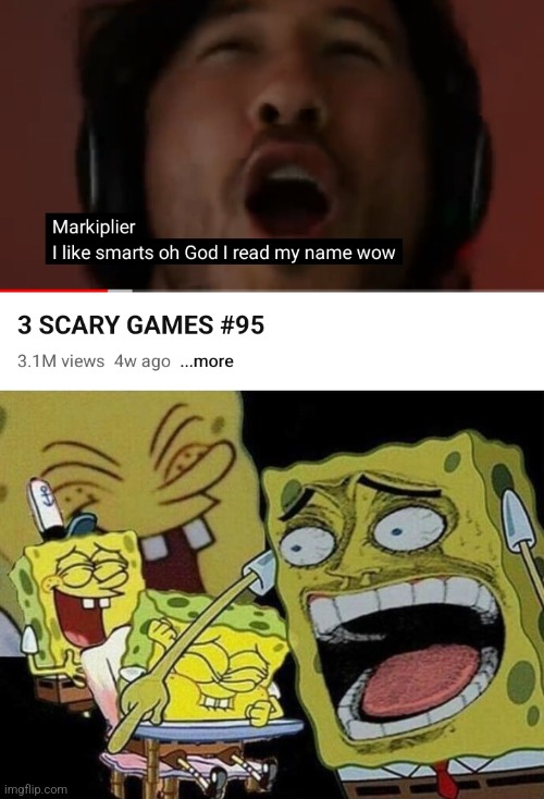 Youtube needs to work on their captions. | image tagged in spongebob laughing hysterically,youtube,memes | made w/ Imgflip meme maker