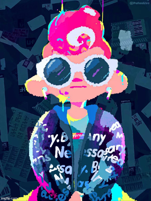 Splatoon Drip | image tagged in splatoon drip | made w/ Imgflip meme maker