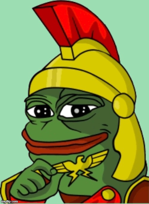 Roman Pepe | image tagged in rmk | made w/ Imgflip meme maker