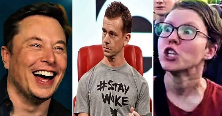 Elon gives out woke t-shirts Blank Meme Template