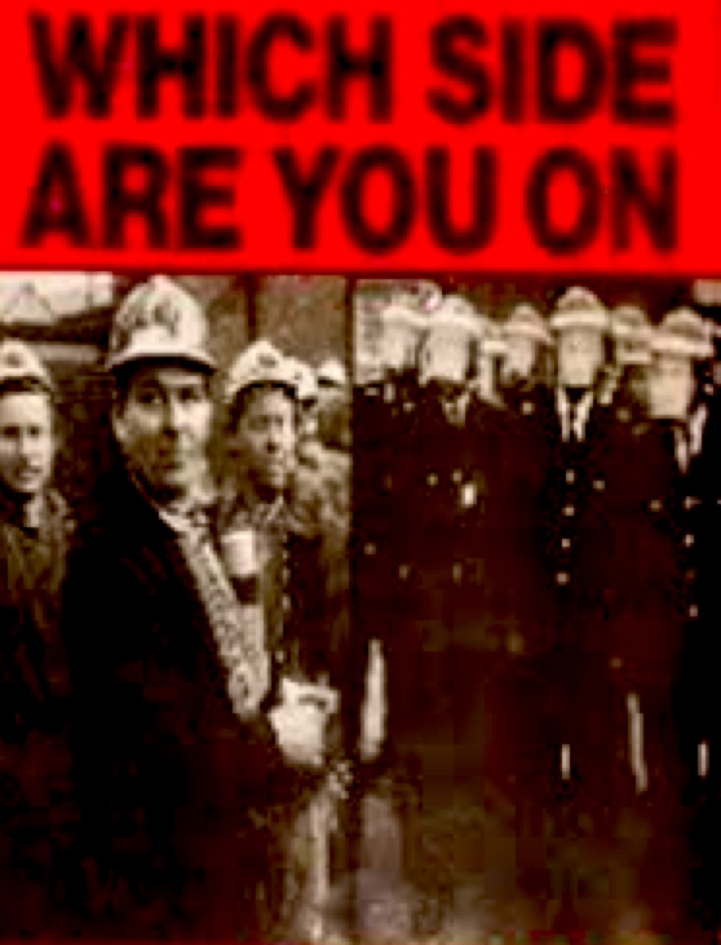 Which side are you on Blank Meme Template