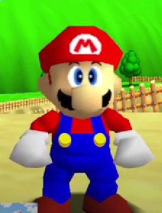 E3 MARIO HEAD Blank Meme Template