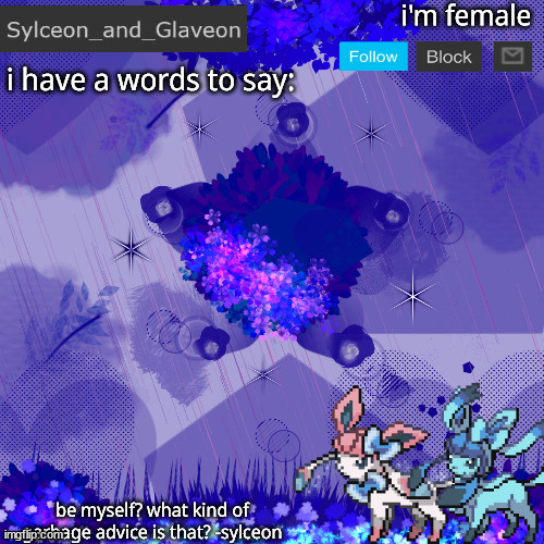 High Quality Sylceon_and_Glaveon 4.0 Blank Meme Template