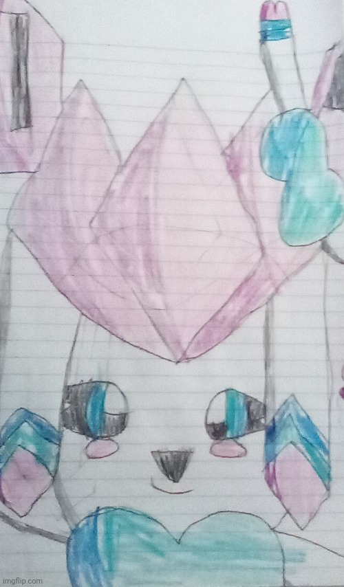 Fanart for sylceon | image tagged in blank starter pack | made w/ Imgflip meme maker