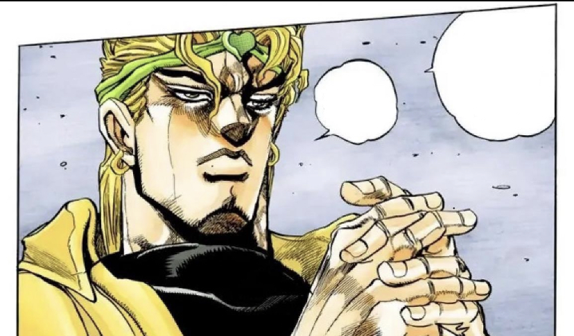 Dio without head set Blank Meme Template