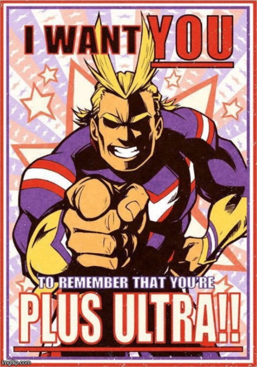 image tagged in mha,all might,youre awesome | made w/ Imgflip meme maker
